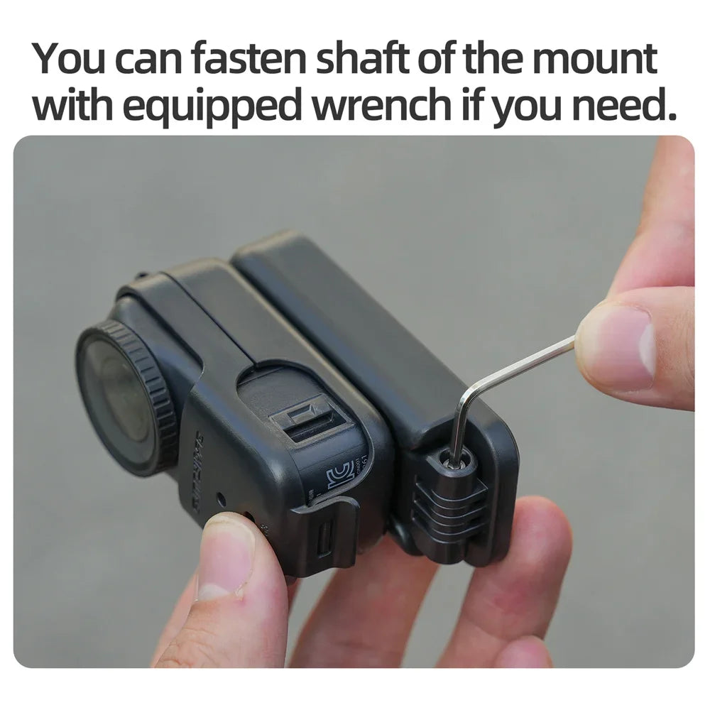 Sunnylife For DJI Osmo Nano Magnetic Base Adjustable Desktop Bracket Mount Foldable Extension Frame Camera Accessories
