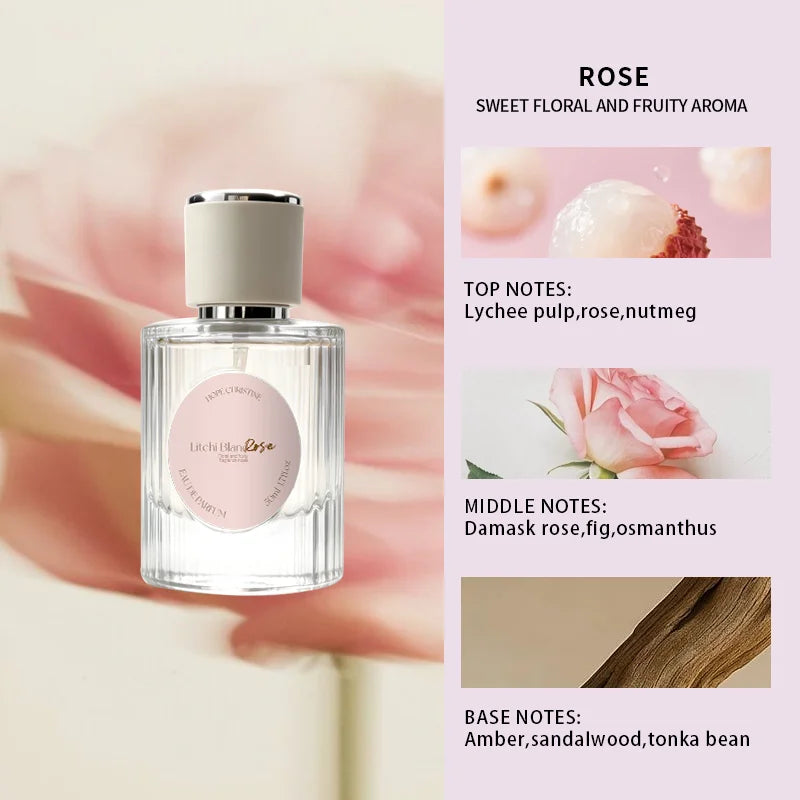 12 Scents Summer Floral Perfume Series Luxury Romantic Long Lasting Women Fragrance for Daily Office Dating & Gifting