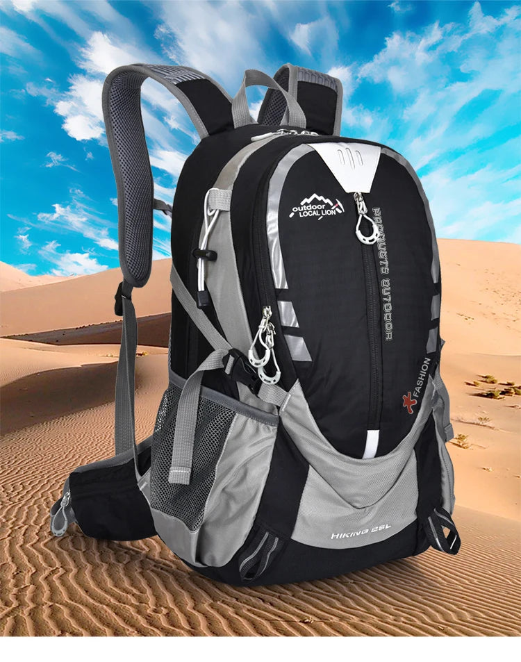 25L Waterproof Climbing Backpack Tactics Outdoor Sports Travel Rucksack Camping Hiking Back Pack Women Trekking Bag For Men