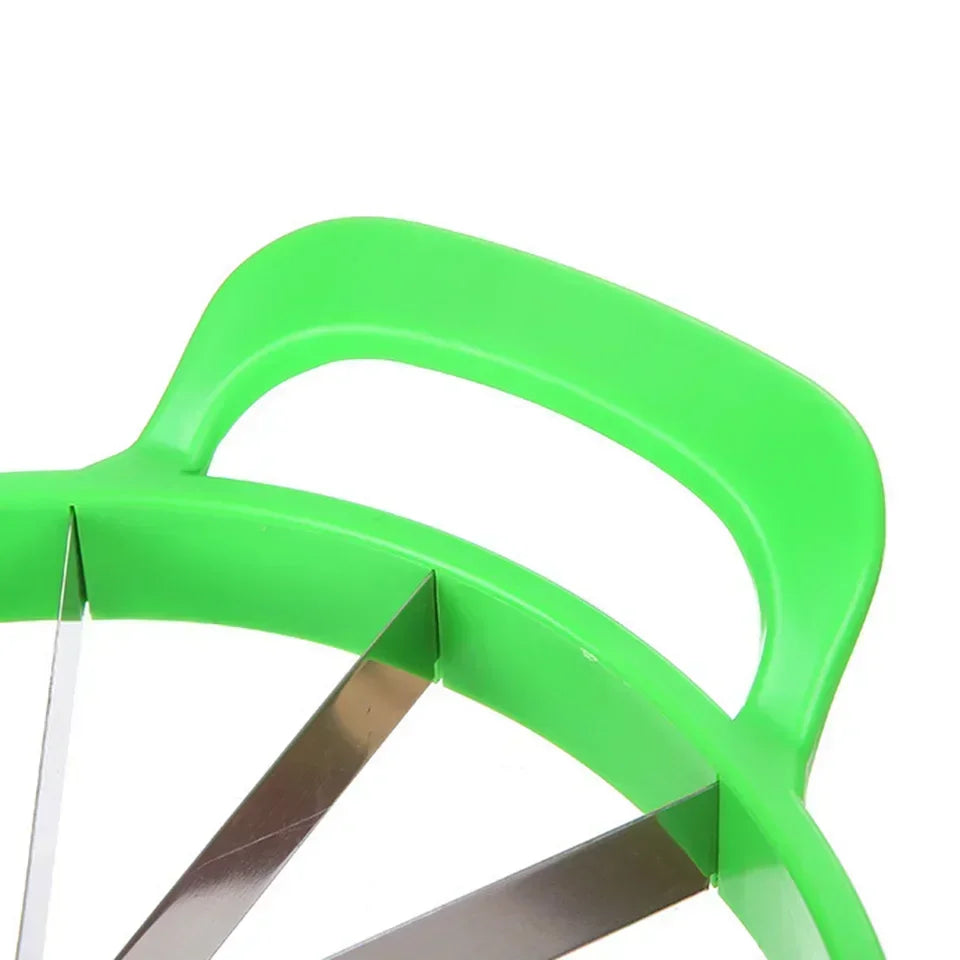KONI Watermelon Slicer Cutter Stainless Steel Creative Windmill Shape Large Size Convenient Fruit Dividers Kitchen Gadgets Items
