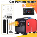 12V/24V/220V Air Parking Heater 5KW Car Diesel Heater LCD Remote Control Engine Preheater Warmer Heater for Car Truck Boat RV