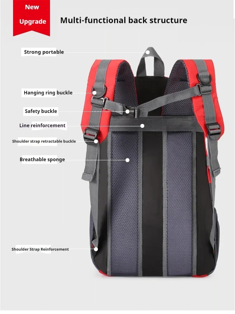 2026 Outdoor Travel Backpack Big Capacity Fashion Travel Backpacks Men Climbing Backpack Classic Sport Travel Backpacks