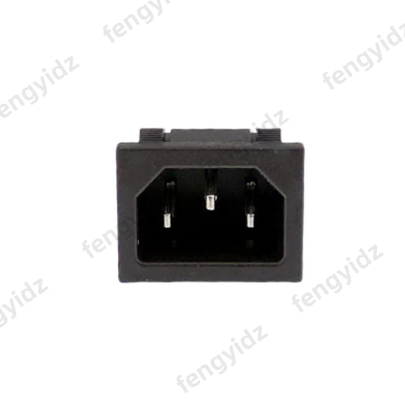 IEC320 C14 C13 Electrical AC Socket 3 Female Male Inlet Plug Connector 3pin Socket Mount