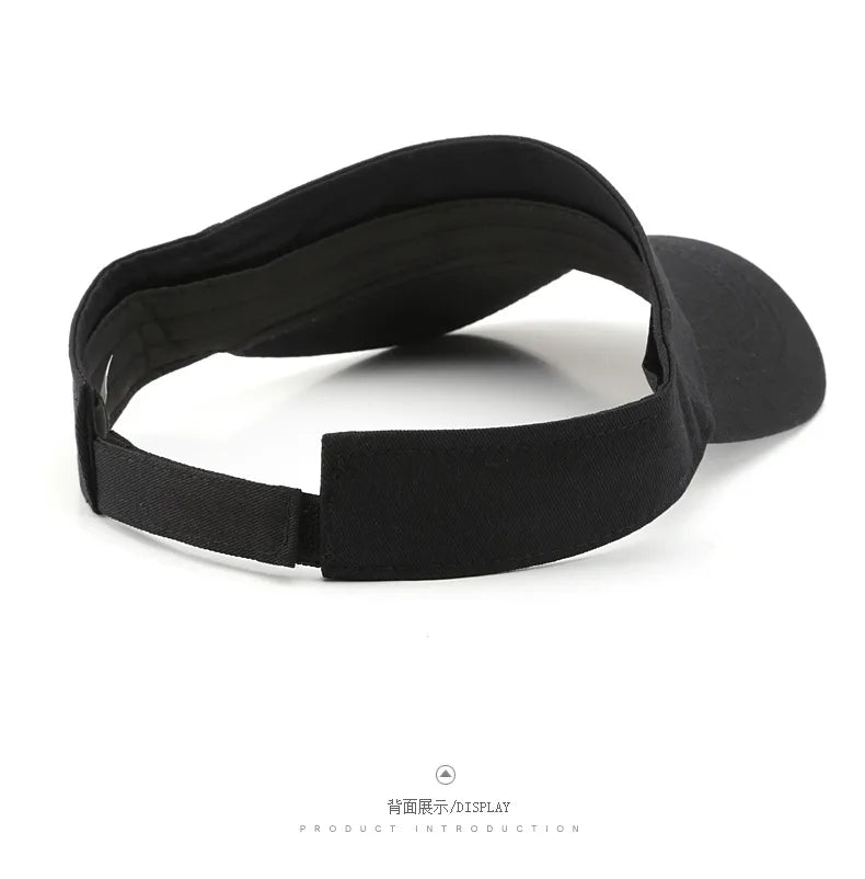 Fashionable and simple solid color visor cap for men, outdoor duckbill cap, Japanese style breathable sun protection