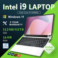 Core I9 Laptops Windows 11 Pro Intel Core I9 10980HK 16GB RAM 1/2TB SSD Gaming Laptops 1920*1080 Office Notebook Laptop