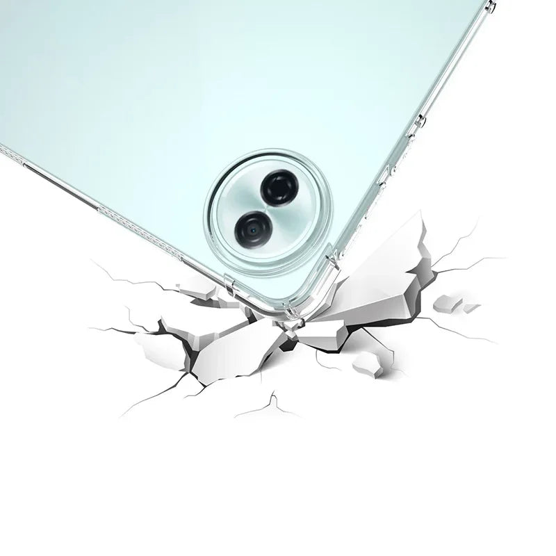 Transparent Case For Huawei Honor Pad 10 12.1 inch 2025 Airbag Clear Silicone soft TPU Cover HEY3-W00/HEY3-W10 12.1"Tablet Funda