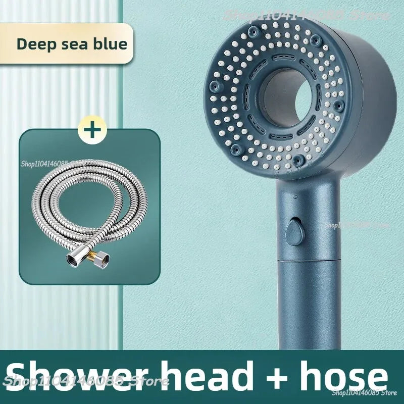 5 Modes Shower Head High Pressure Showerhead Portable Filter Rainfall Faucet Tap Bathroom Bath Home Bathroom Accessories