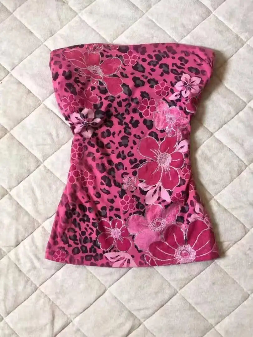American Retro Flower Print Halter Vest Y2K Harajuku Fashion Camisole Women Streetwear Sexy Slim Sleeveless Crop Clubwear Tops