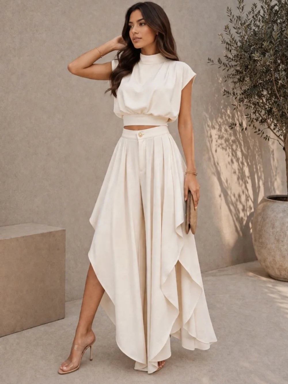 2 Piece Women Sets 2026 New Summer Autumn Matching Sets Two Pieces Sets Short Sleeve Tops And Pants Suits Outfits Clothing