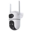 8MP Dual Lens WiFi PTZ Camera Outdoor Security Camera 4MP+4MP Wireless CCTV IP Camera Smart Home Surveillance Night Vision AI De