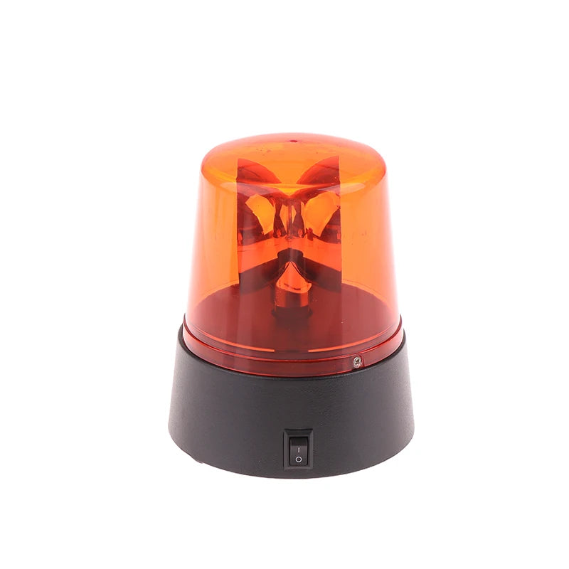 LED Strobe Light for Car: Flashing Circular Signal Lamp, Battery-Powered, Ideal for Ceiling Mount in Truck or School Vehicle
