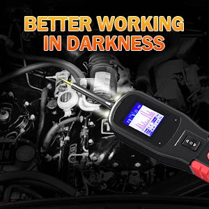 VDIAGTOOL V200 Car Electric Circuit Tester 6V-30V Automotive Power Probe Kit Electrical System Tester LCD Display Voltage Tester Electrical Diagnostic Tools ﻿