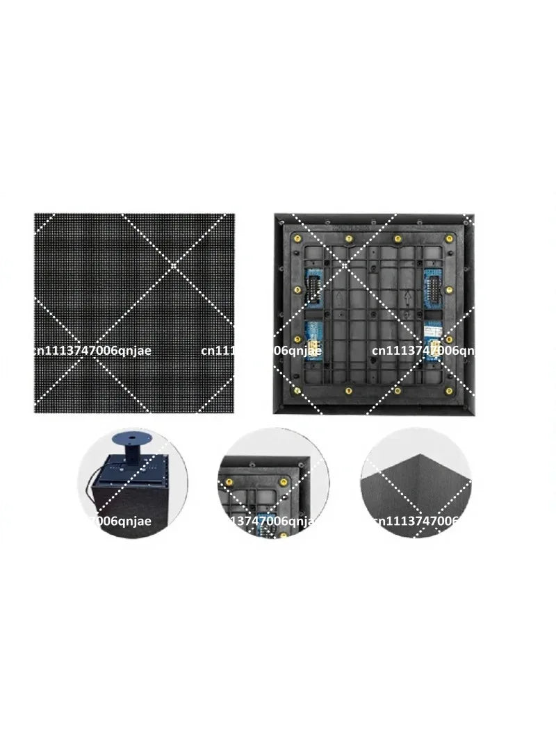 P3mm 5-Sided LED Cube Screen Full Color Video Display High Brightness Digital Signage for Advertising