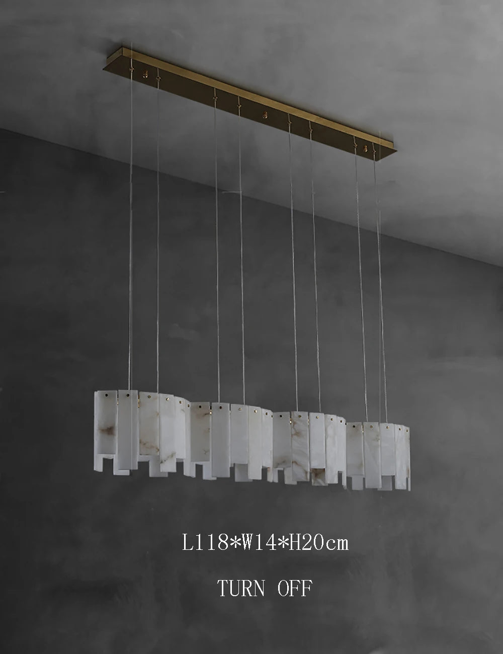 Modern Light Luxury Natural Marble Ceiling Pendant Lamps Home Decor Appliance Hanging Lamps Brushed Matte Gold Lighting