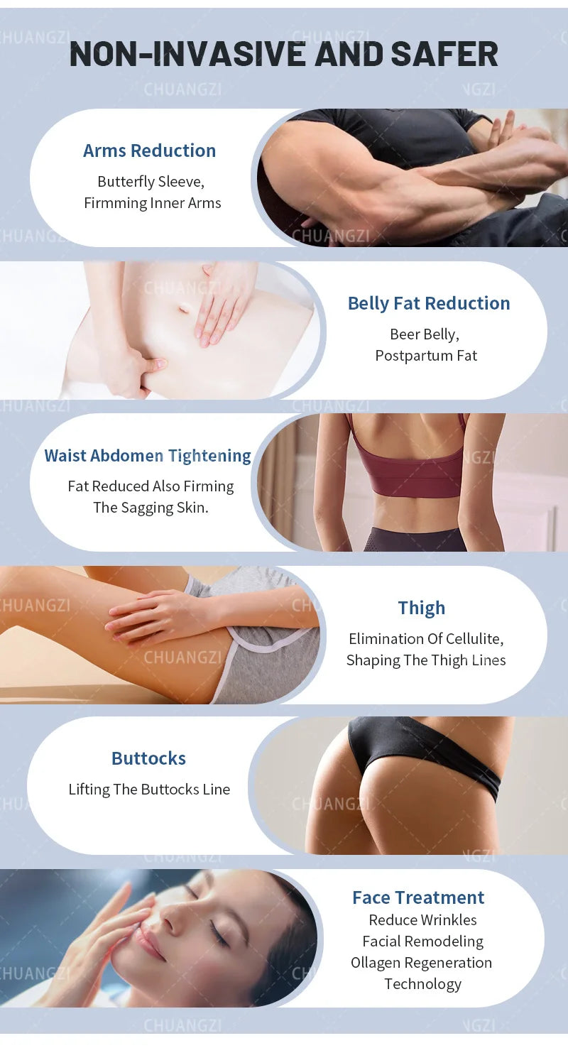 Salon-Grade Portable NEO Ultra 360 Slimming Machine 2 Handles Ultrasonic Fat Reducing Cellulite Wrinkle Removal Face Lift Devic