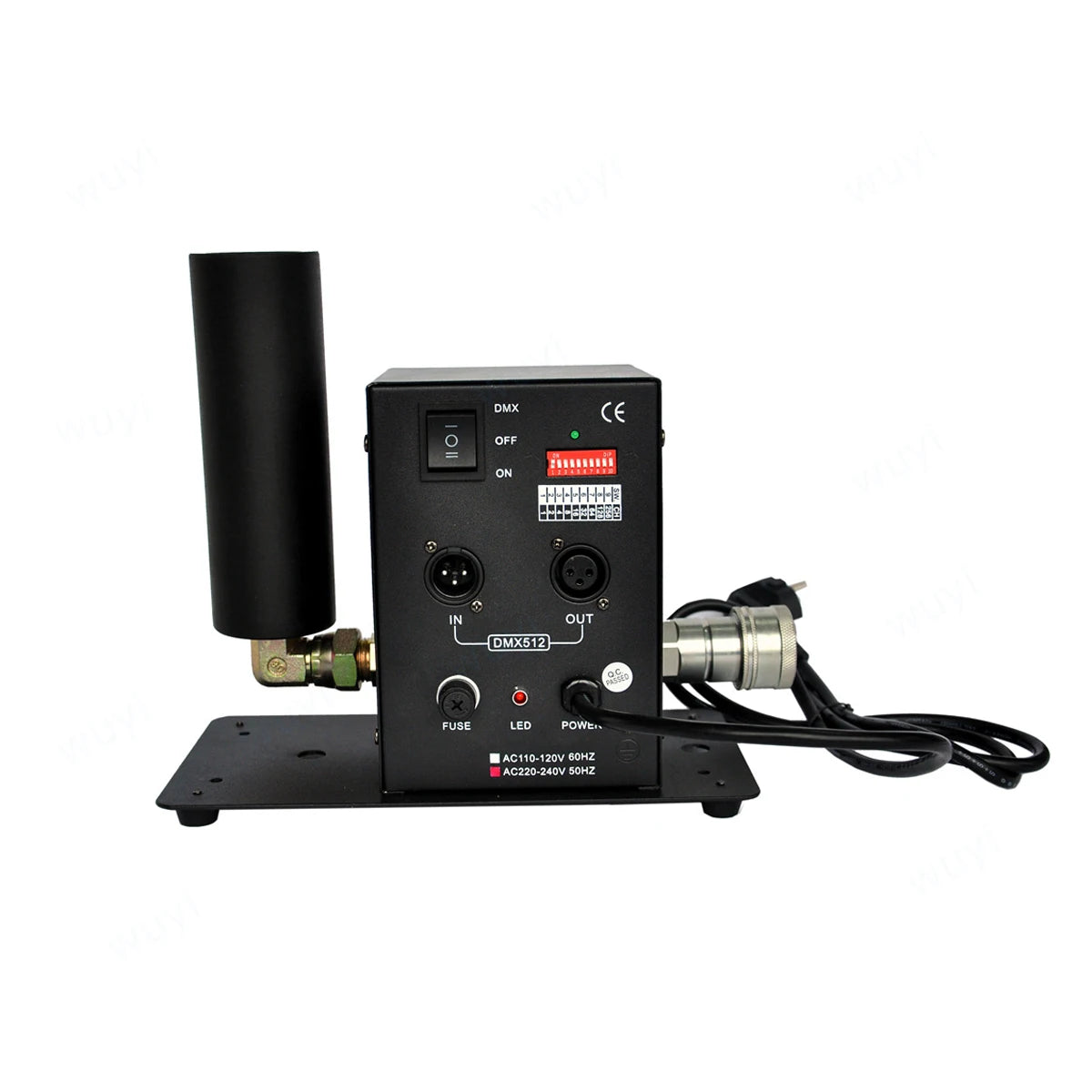 Air Column Stage Party Disco Co2 Jet Machine Spray Cryo Carbon Dioxide Gas Smoke Fog With DMX512 and Remote Control or DIP Code