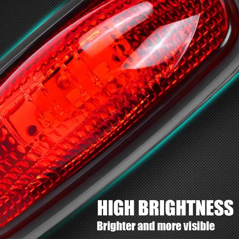 3led Truck Side Marker Light Adhesive Tape Turn Signal Lamp Rear Light Warning Stop Lamp Car Truck Trailer Tractor Lorry 12V 24V