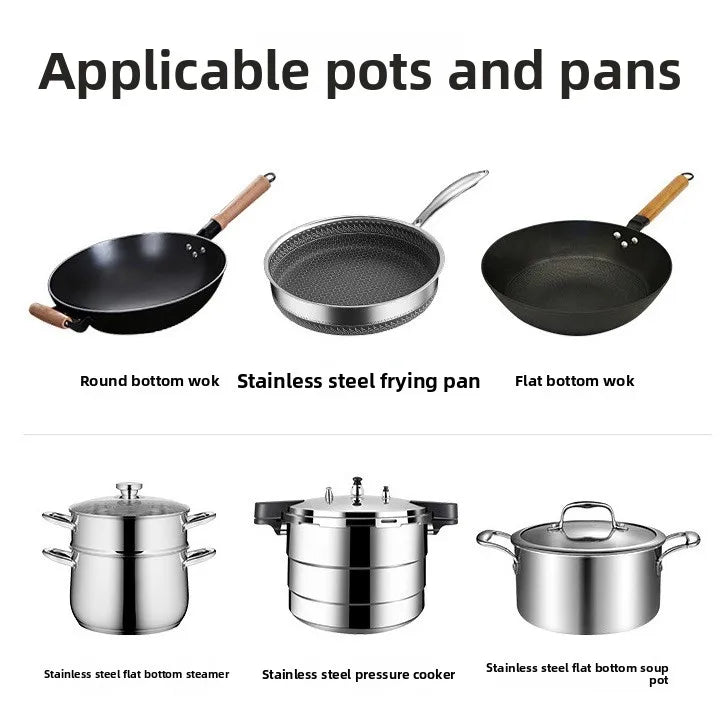 3500W Induction Cooker, Multi-function Single Burner, Waterproof LCD Display, Commercial Electric Stove, 10 Temperature Settings