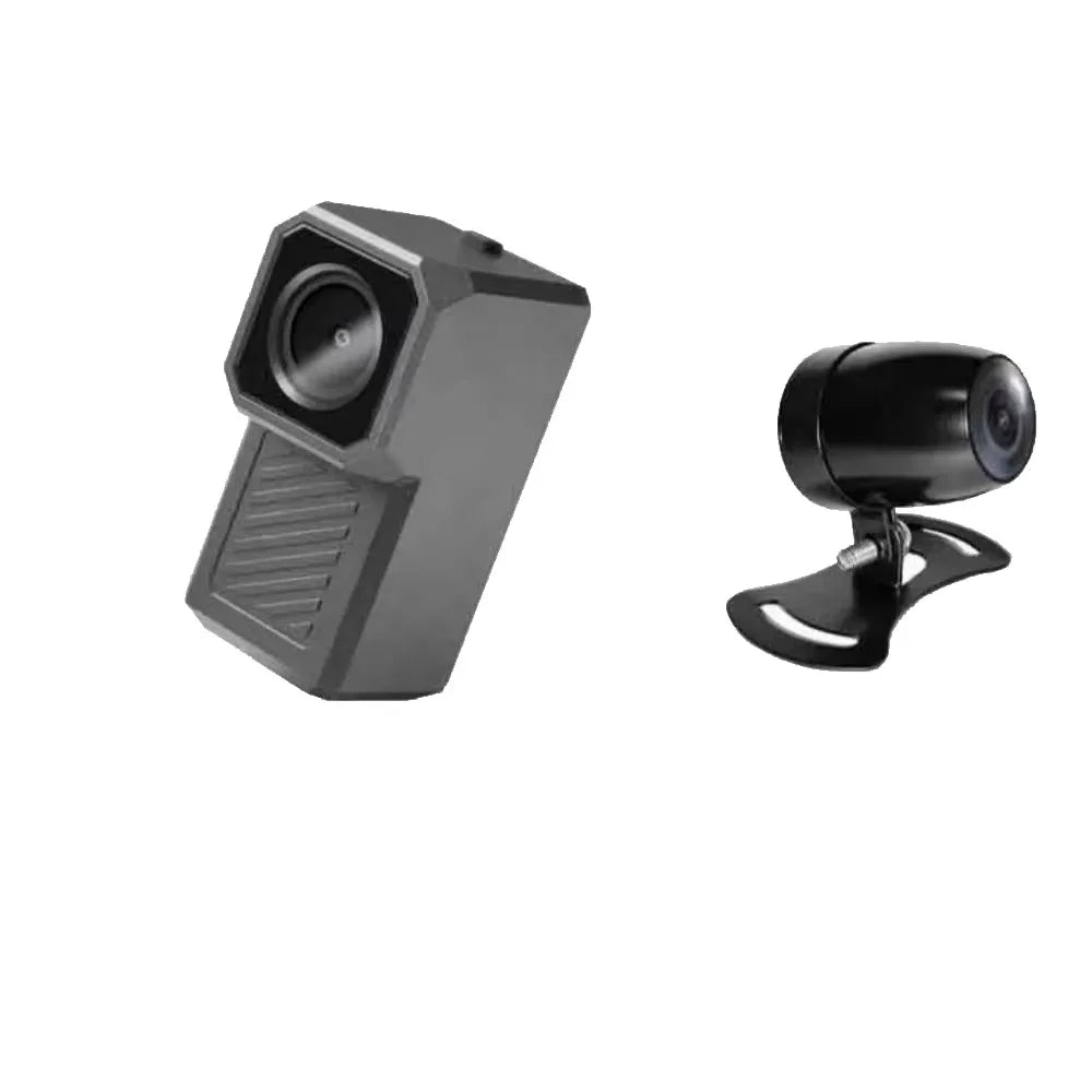 Dual 1080P UHD Wireless Motorcycle DVR Full Body 30FPS Waterproof Moto Dash Wifi GPS Cam Front Rear 150° Driving Video Recorder