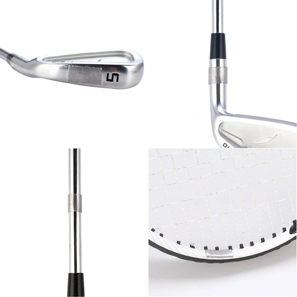 1 Roll Golf Adhesive Lead Tape Lead Weights Golf Club Tennis Racket Iron Putter Tennis Badminton Racket Lead Weight Tape