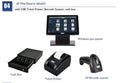 For Hsprinter Pos software cash register for small businesses supports multiple languages and offline operations