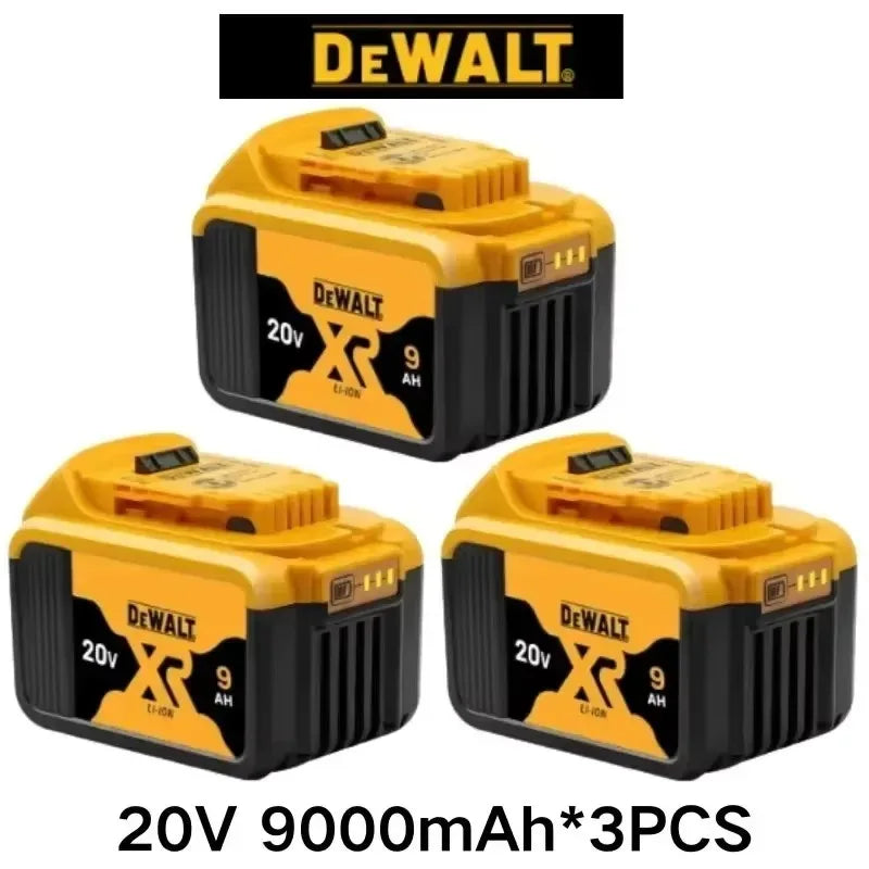 DeWALT 100% Original Battery 20V/60V 6Ah 9Ah MAX FlexVolt for DCB606 DCB205 DCB206 DCB209 DCB182 Power Tool with Battery