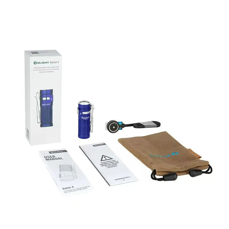 Original Olight Conductor Baton4 Ultra Long Endurance 1300 Lumens Portable Pocket Edc Flashlight