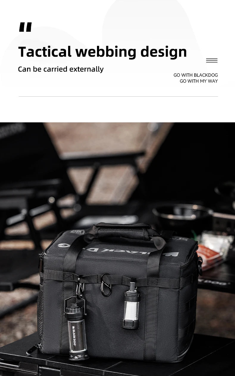 Blackdog Outdoor Camping Gear Storage Bag Large Capacity Portable Collapsible Storage Bag Sundries Bag
