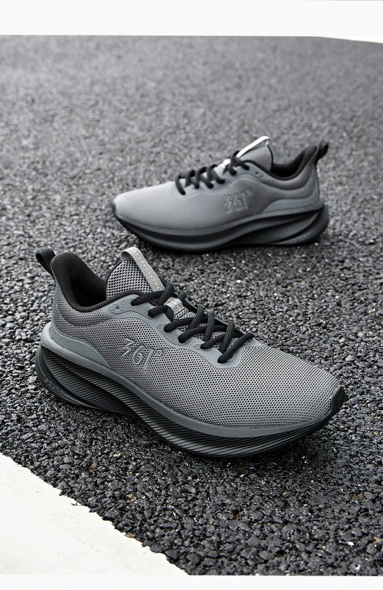361 Degrees Fengye 5.0 Running Shoes Lightweight Wear Resistant Shock Absorb Breathable Soft Soled Male Sneakers 672542210F