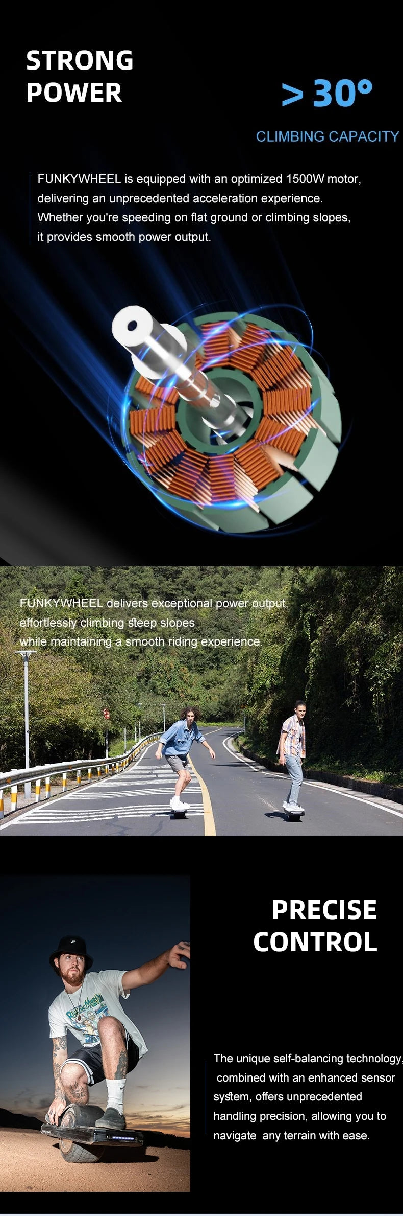 Manufacturer Configuration One Wheel Electric Scooter All Terrain Pro Model One Wheel Electric Skateboard