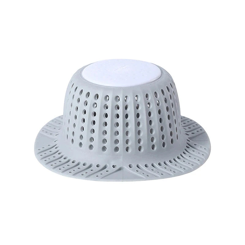 Anti-Clogging Filter Sewer Filter Net, For Shower, Bathtub, Sink Drain Trap, Silicone Collapsible Drain Protector,