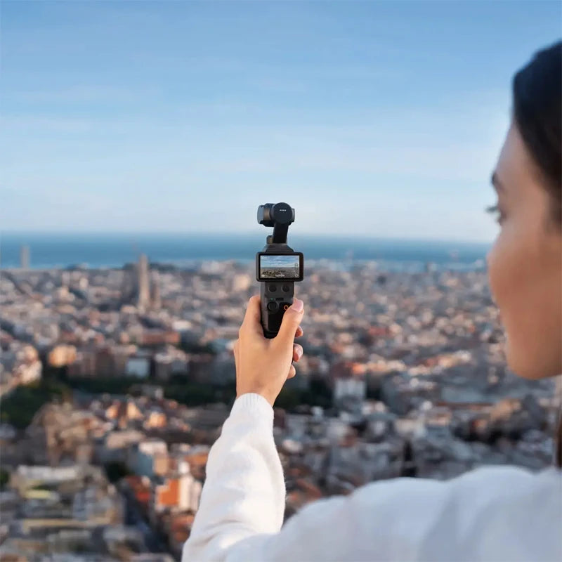 DJI Osmo Pocket 4 Vlog Pocket Gimbal Camera 1" CMOS & 4K/240fps 2× Lossless Zoom 107GB Built-In Storage & 800MB/s Transfer