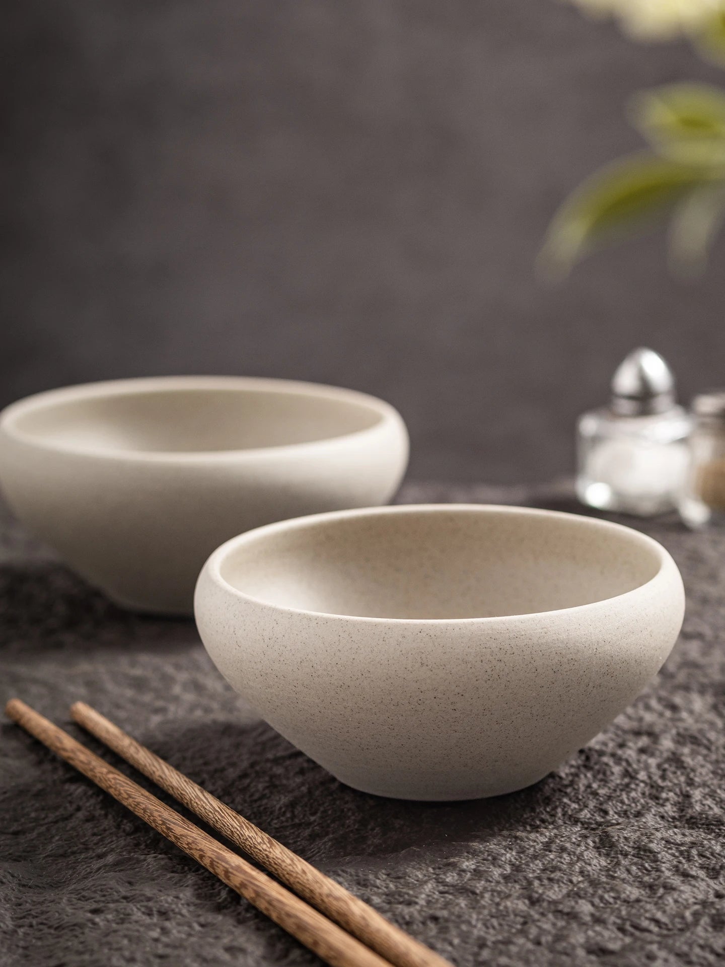 Retro Ceramic Soup Bowl Yogurt Bowl Rice Bowl Oatmeal Bowl Home Use Thick Earthenware Vintage Style Dining Utensils