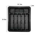 Adjustable Expandable Cutlery Drawer Organizer, Kitchen Utensil Storage Tray