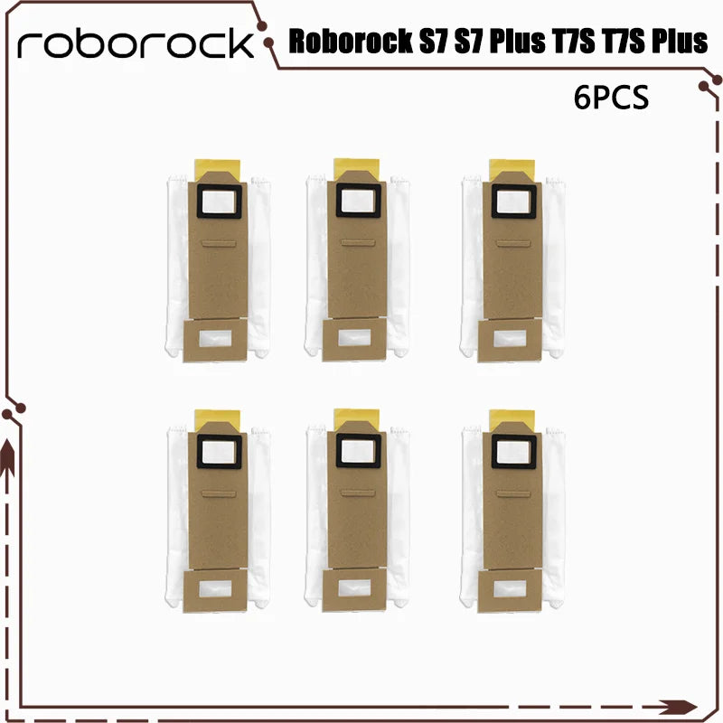For Roborock S7 S7 Plus T7S T7S Plus Robotic Vacuum Cleaner Accessories Main Brush Hepa Filter Mops Dust Bag Replacement Parts