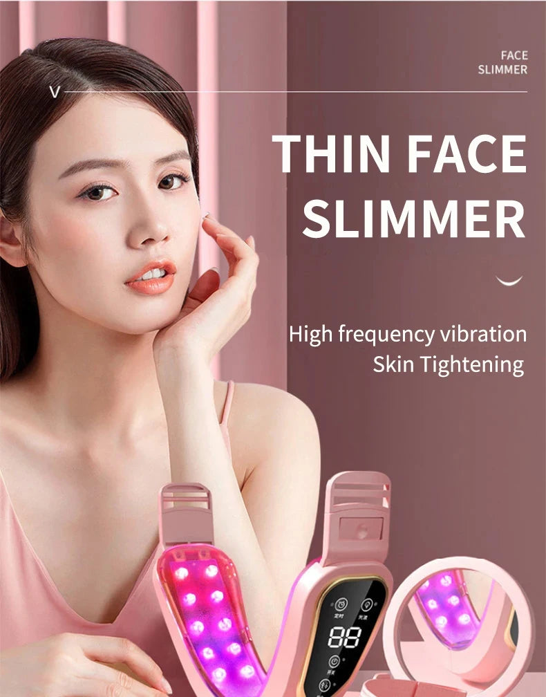 HOT NEW Lifting Massager Electric Facial Massager V-line Face Lifting Slimming Vibration Device Home Use Beauty Tool