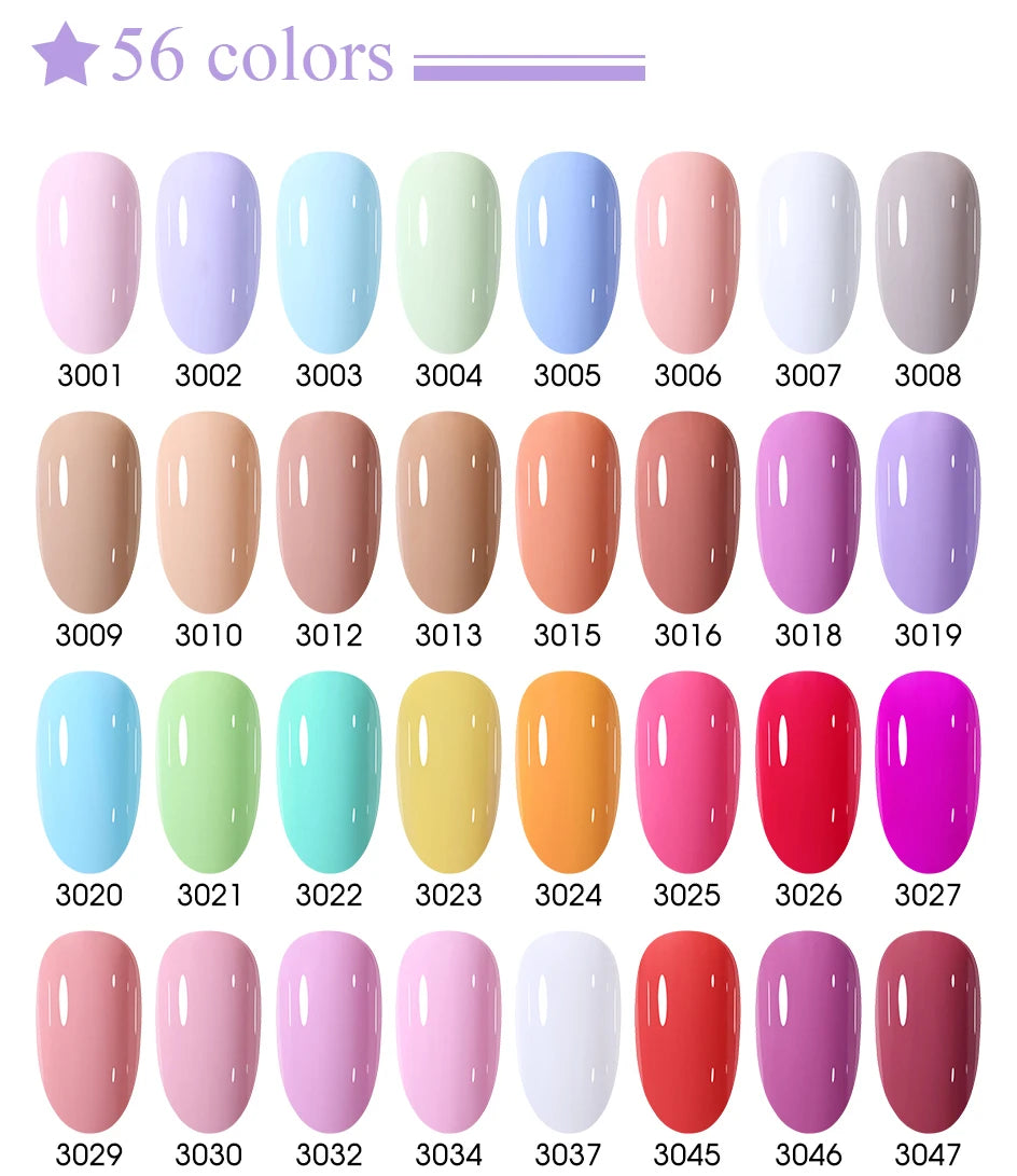 Clou Beaute HEMA TPO FREE Caramel Brown Wine Red Coffee Gel Nail Polish High Pigment Autumn Nail Art Full Coverage UV Varnish