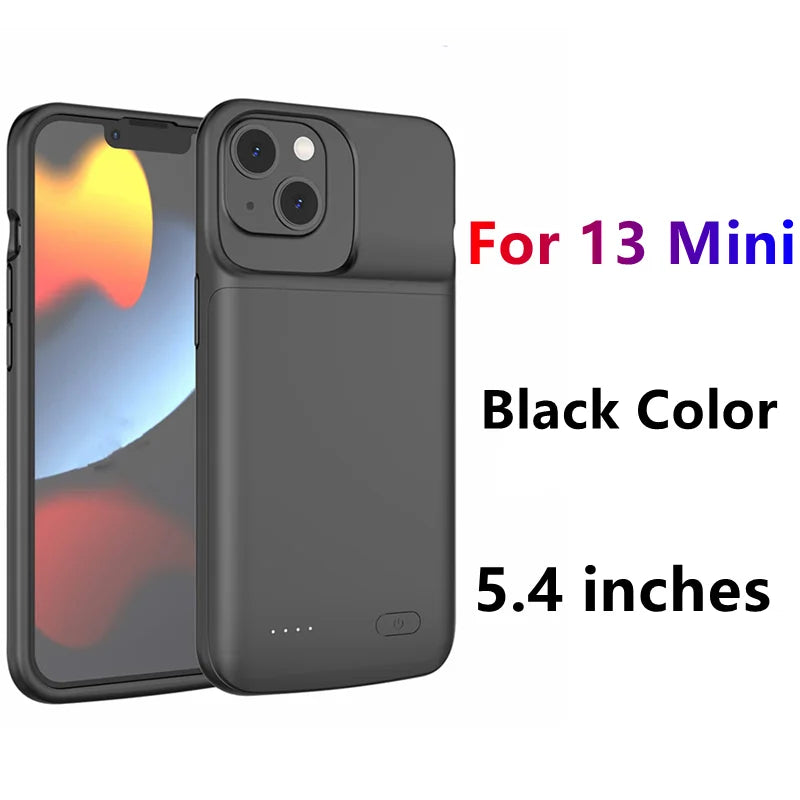 For iphone 14 Pro Max Battery Case For iphone 12 11 Pro Max Smart Power Bank Charger Cover for iPhone XS Max XR 7 8 Plus SE2 SE3