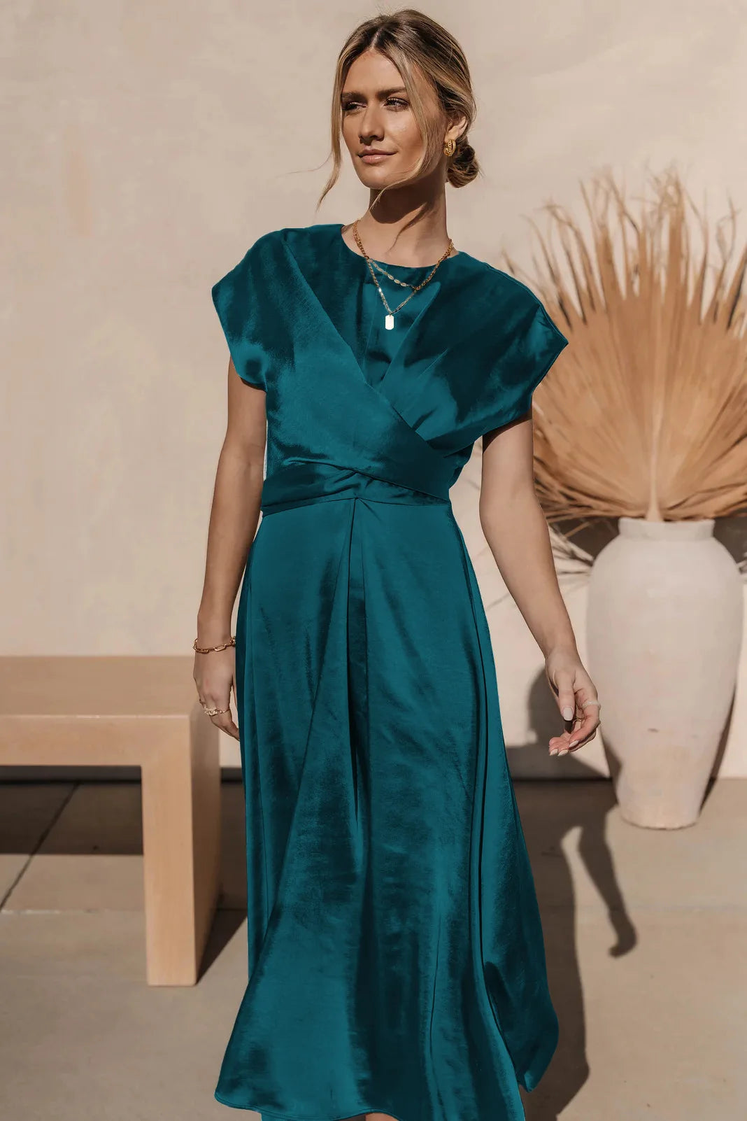 High Quality Spot Wholesale Fashion Summer Women Clothing High-end Satin Binding Elegant Drape Light Evening Dress Vestidos Y2k