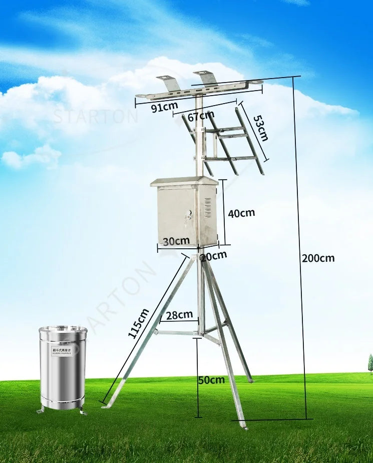 CE OUTDOOR WIRELESS HIGH PRECISION SUPPORT for CUSTOMIZED INSTALLATION SIMPLE INTEGRATED WEATHER STATION SENSOR