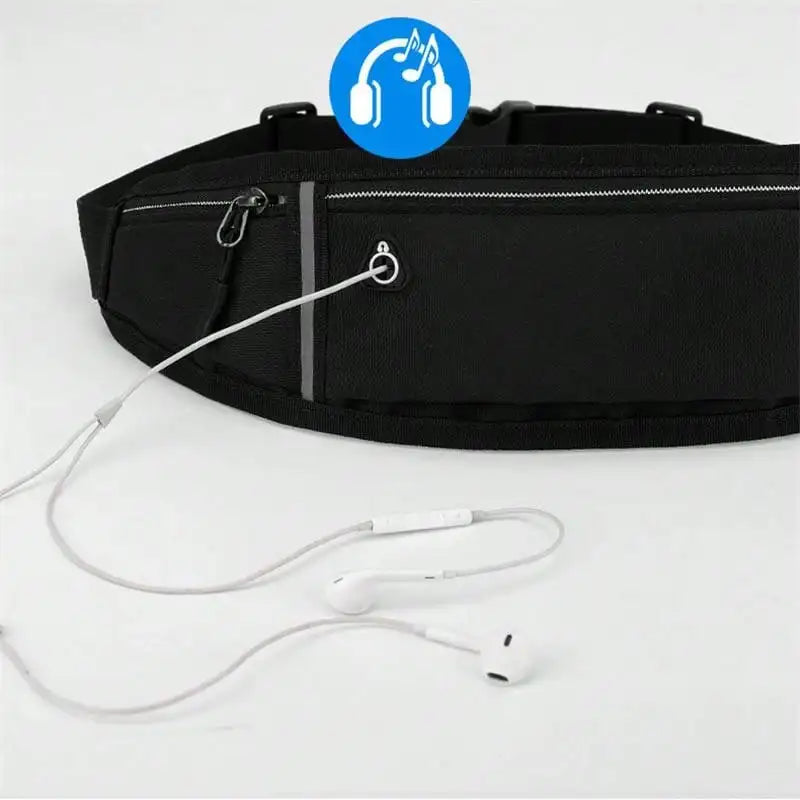 Waterproof Sports Waist Bag for Invisible Close Fitting Running Belt Anti Theft Lightweight Fitness Jogging Outdoor Travel