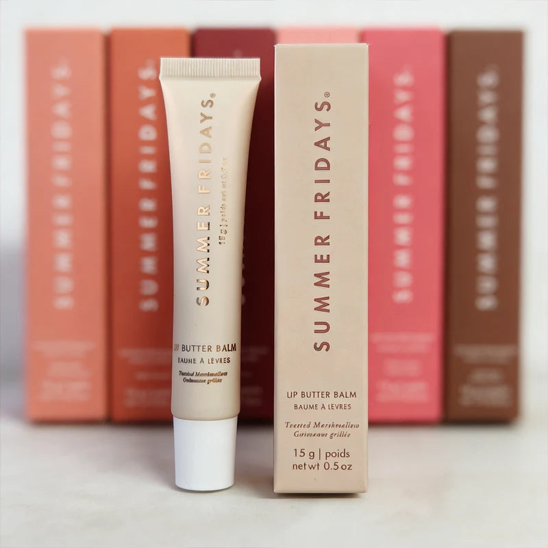 Summer Friday's Long-lasting Moisturize Lip Oil Glaze Pink Sugar Vanilla Beige Birthday Cake Strawberry Soft Serv Gloss Lip Balm