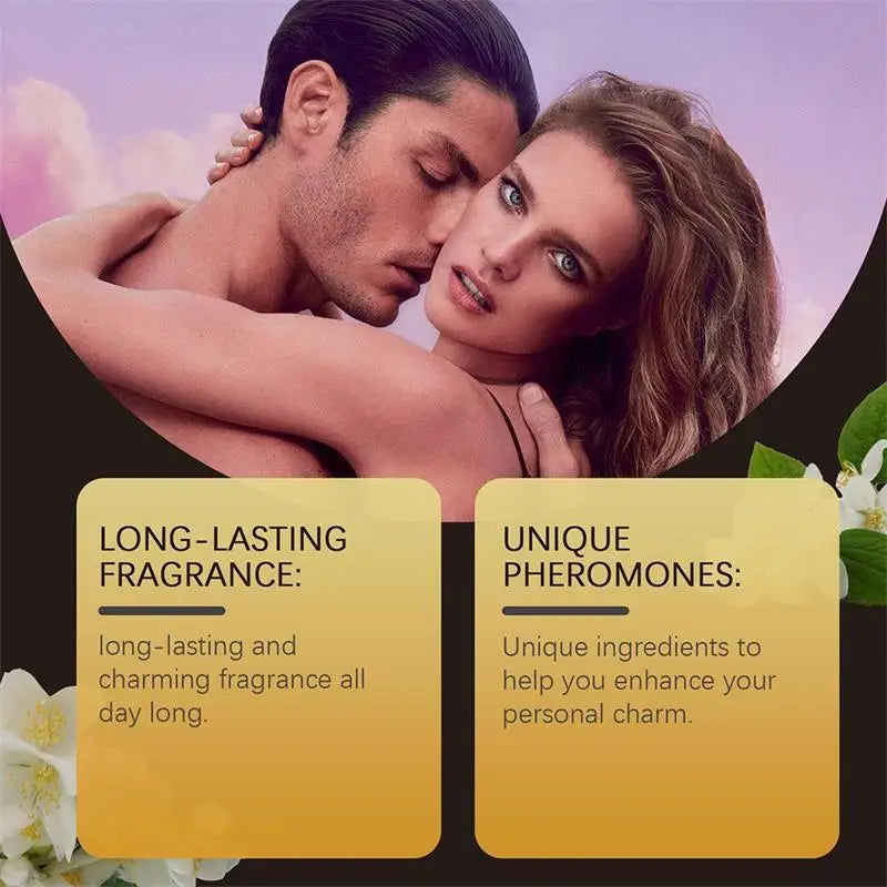 EELHOE 10ml Pink Rollerball Phero Fragrance Long Lasting Scent Portable Body Dating Essential For Man Women Lasting Relationship