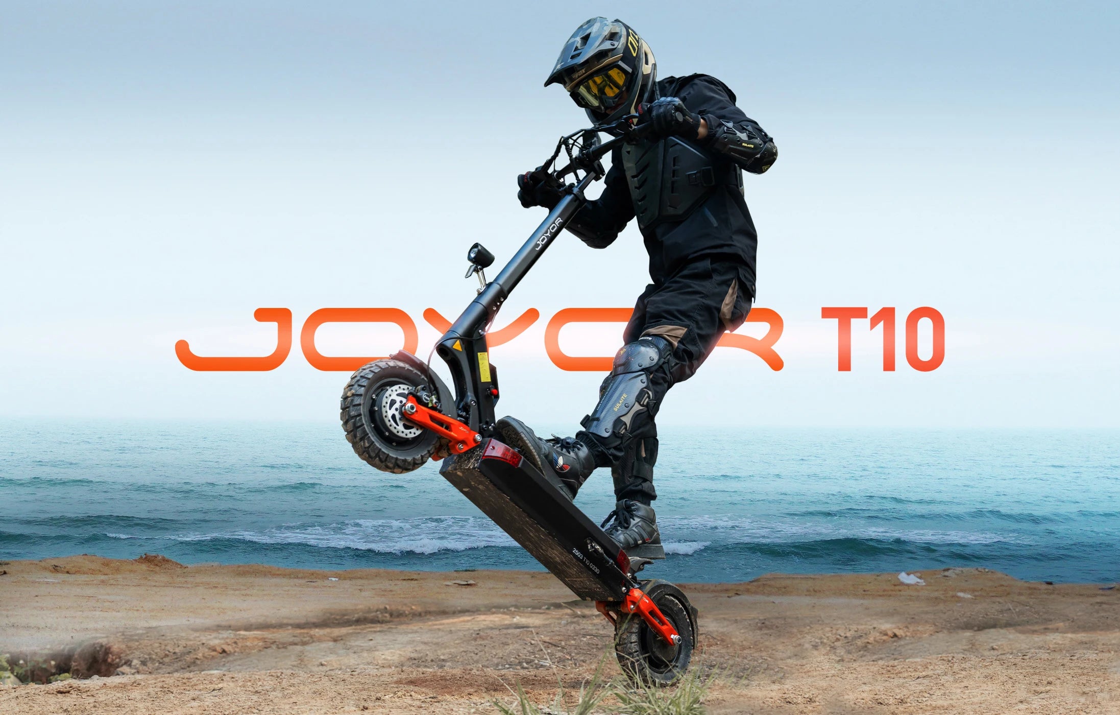JOYOR T10 2000W Dual Motor Electric Scooter 60V18Ah Long Range Off-Road Foldable E-Scooter for Adults Heavy Duty Shock Absorber USA Local Warehouse Fast Shipping 3-5 Days Duty Free High Speed Powerful Kick Scooters Mobility S