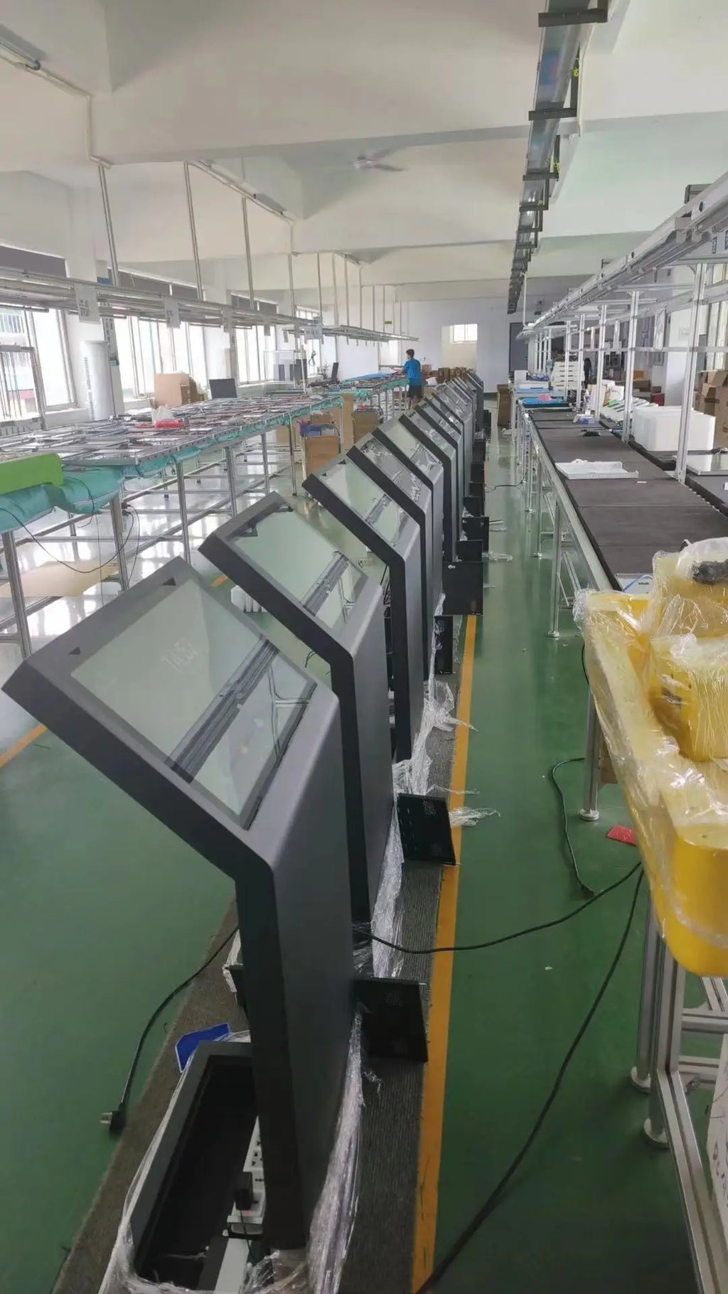 21.5 32 43 Inch Shopping Mall Android Interactive Touch Screen Digital Signage Display Floor Stand Lcd Self Service Kiosk