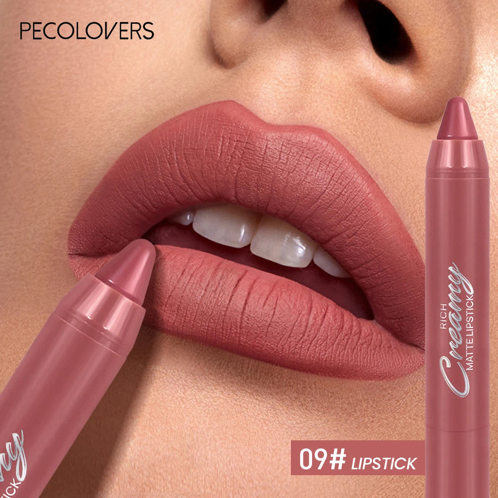 Smooth Lip Glaze,Waterproof, Moisturizing Matte Lipstick Pen,Perfect for Party & Stage Makeup