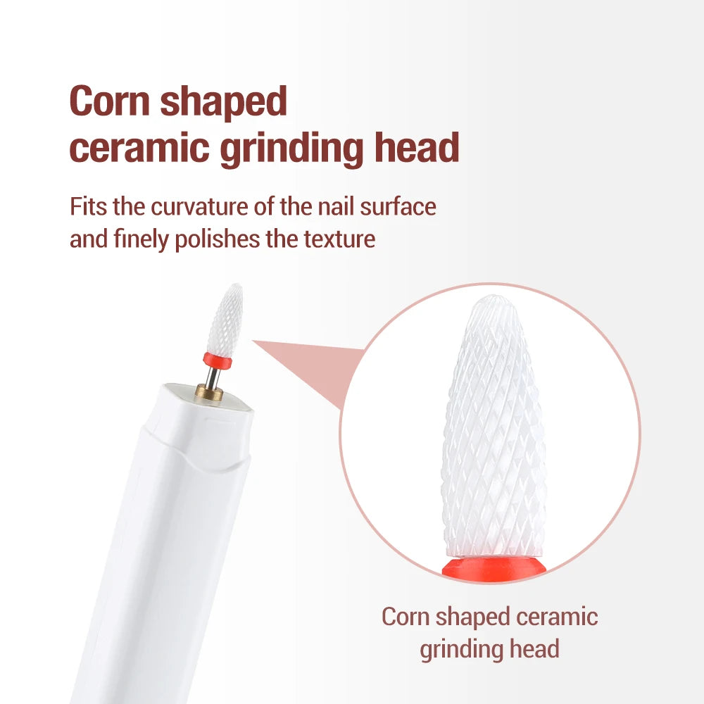 New 45000RPM Professional Electric Nail Drill Machine Low Noise Rechargeable Nail File Nails Accessories Gel Nail Polish Sander