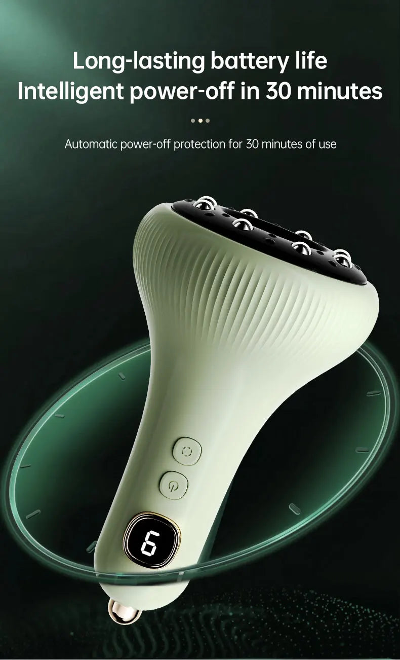 Electric Cupping Massager Vacuum Suction Cup Electric Vacuum Cupping Beauty Health Scraping Infrared Heat Body Slimming Massage