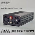 DC 48V 96V 120V to AC 220V 230V 240V Pure Sine Wave 20000W Power Converter 50Hz 60Hz Off Grid Inverter For Solar Wind Power 20KW