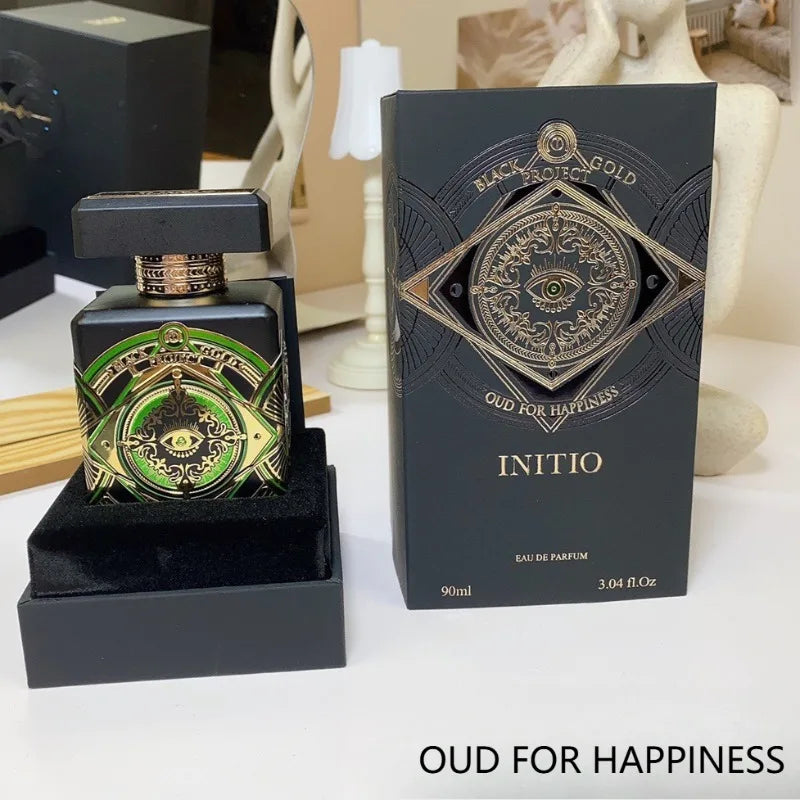 90ml Refined Unisex Fragrance High-End Lasting Oriental Woody Eau De Parfum Infused with Amber Rose Vanilla Oud Signature Scent